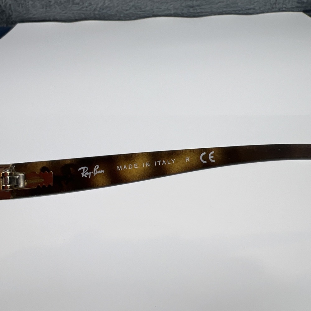 RAY-BAN RB 3386 001/13 GOLD HAVANA GRADIENT AUTHENTIC FRAMES SUNGLASSES 63-13 - Picture 12 of 15